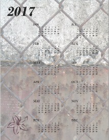 Download 2017 Calendar 'Chainlink' 2017 Calendar 'Chainlink'