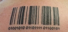 barcode tattoo