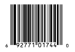 UPC A barcode